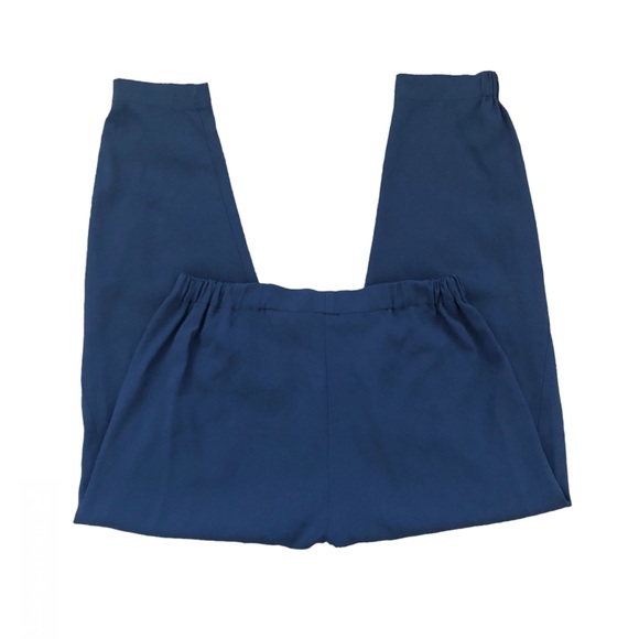 SOLD - Aritzia Babaton Dexter Pull-On Tuxedo Dress Pants Blue Size Medium - Picture 12 of 14